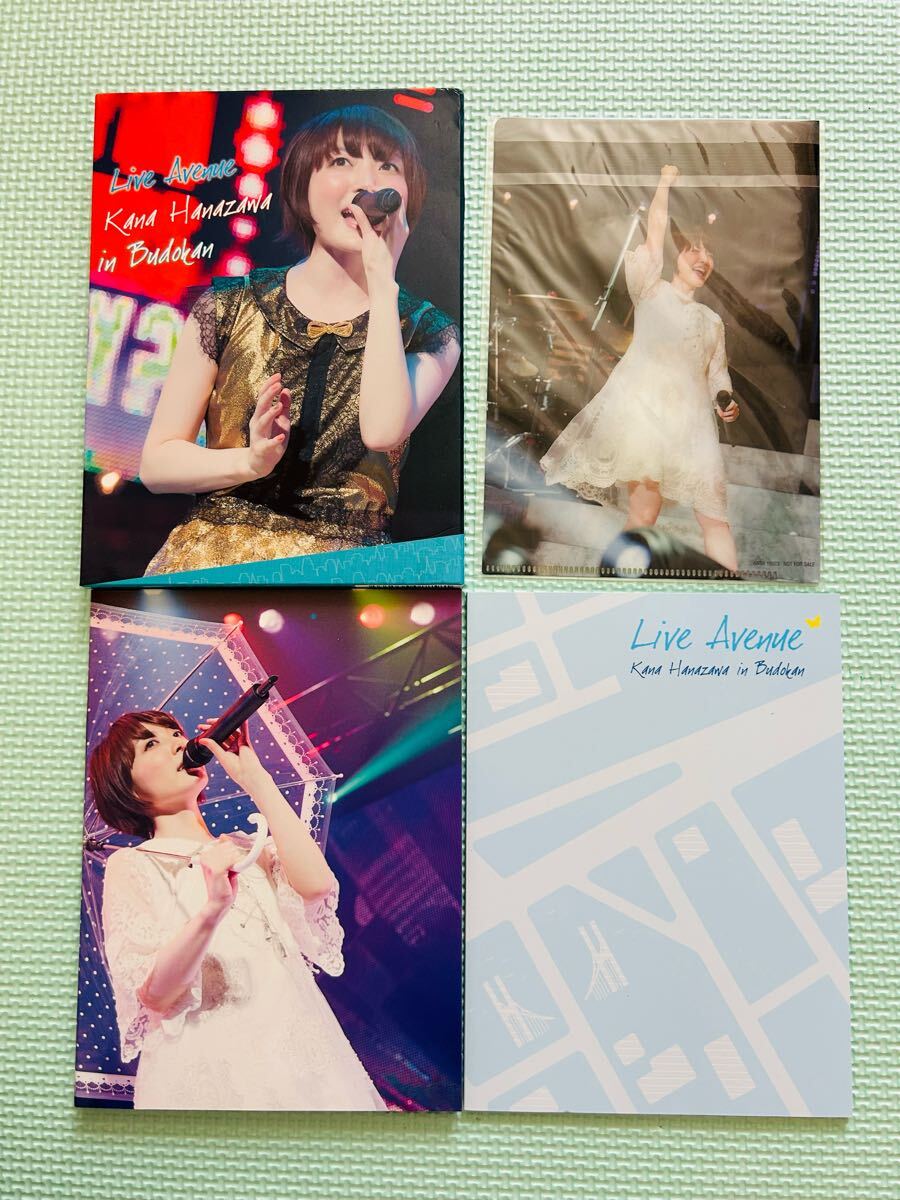 ケースややいたみ ディスク良好 フォトブックややいたみ 花澤香菜 Blu-ray Live Avenue in武道館 クリアファイル付き拍卖