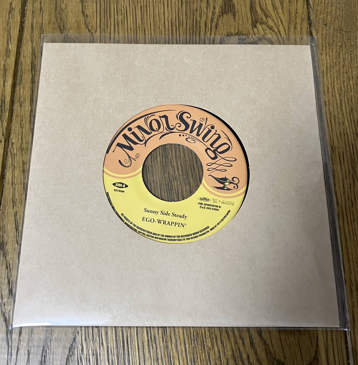送料無料!! EGO-WRAPPIN' Sunny Side Steady 7インチレコード拍卖