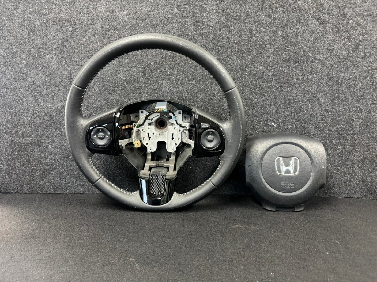 ホンダ N-WGN カスタム G・Lパ ッケージ (JH1) 純正 ハンドル ステアリング ホイール パッド b9006-gyr拍卖