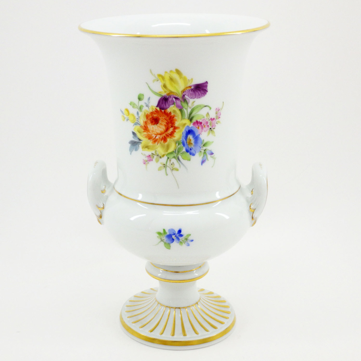 マイセン ベーシックフラワー (五つ花) 20cm フラワーベース インテリア/花瓶/花器/磁器/Meissen拍卖