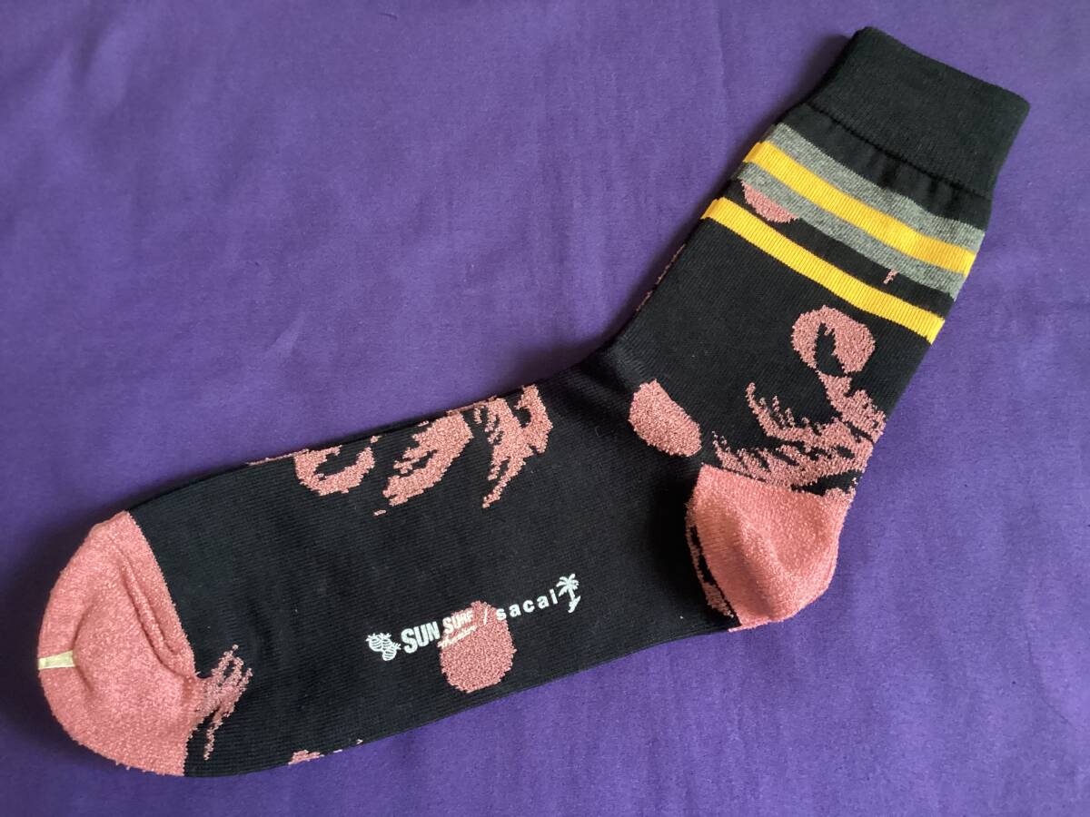 即決!SACAI サカイ② ソックス 靴下 サイズ3 未使用品 匿名配送 拍卖