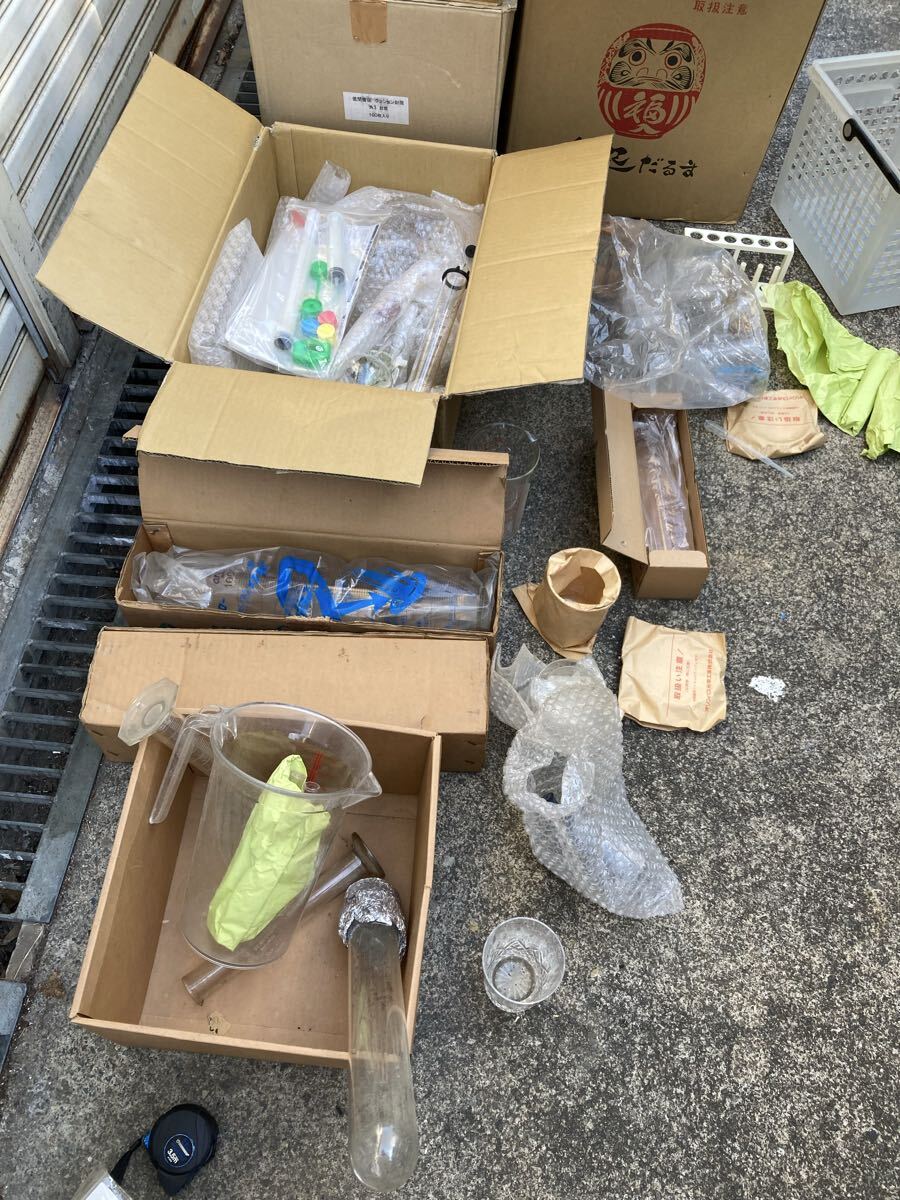 【雑貨】 実験 道具 試験管 メスシリンダー フラスコ ビーカー その他まとめ 大量 新品 有り拍卖