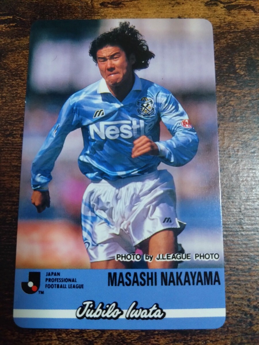 カルビー Jリーグチップス カード 1994 No.47 中山雅史 ジュビロ磐田拍卖