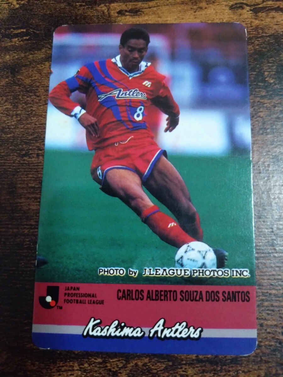 カルビー Jリーグチップス カード 1994 No.87 サントス 鹿島アントラーズ拍卖