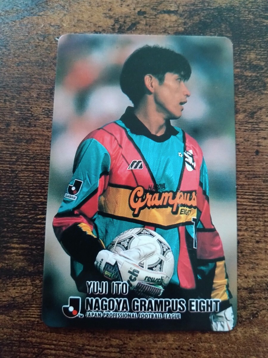 カルビー Jリーグチップス カード 1993 No.340 伊藤裕二 名古屋グランパスエイト拍卖