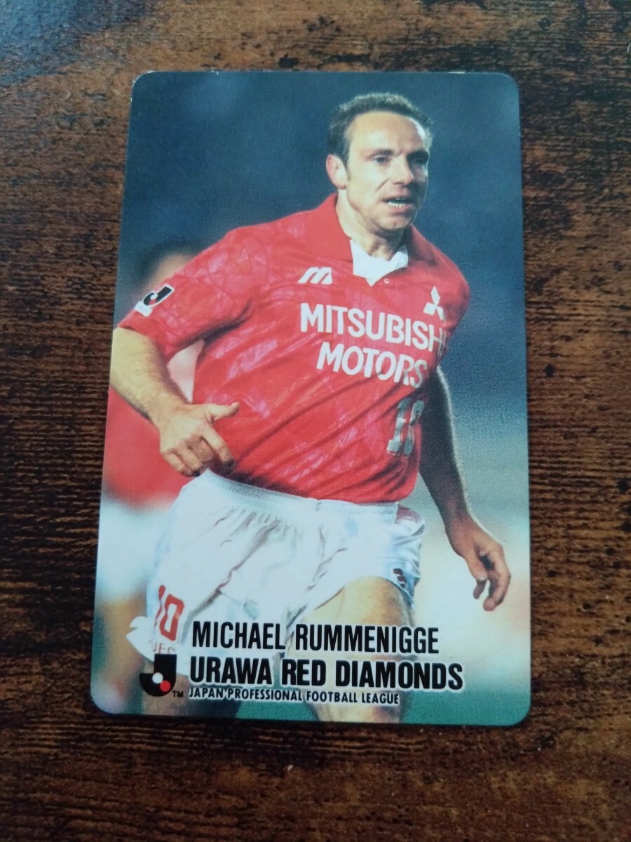 カルビー Jリーグチップス カード 1993 No.374 ルンメニゲ 浦和レッズ拍卖