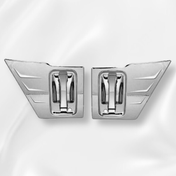 いすゞ 07エルフ ハイキャブ ワイドキャブ メッキ ドアハンドルカバー ドアプロテクター 6P パーツ 外装 ドレスアップ 部品 カスタム 新品拍卖