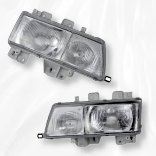 いすゞ NEWエルフ ライト 平成5年7月〜平成16年5月 純正タイプ レンズ ヘッドライト ヘッドランプ 日本光軸 セット 左右セット 新品拍卖