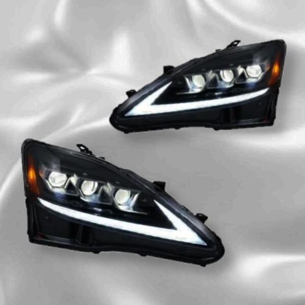 LEXUS レクサス ヘッドライト ライト レンズ IS IS250 IS350 ISC IS-F GSE20系 ランプ シーケンシャルウインカー 三眼LED 新品拍卖