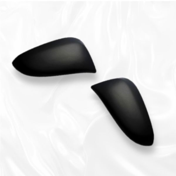 トヨタ ハイラックス ドアミラーカバー GUN125 前期 後期 平成29年9月〜現行 サイドミラーカバー マットブラック ガーニッシュ 左右セット拍卖