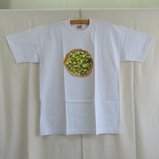 〓 新品 〓 唐辛子 Tシャツ 〓 エスニック アジアン アジア ホワイト 白 とうがらし トウガラシ おしゃれ 〓E750拍卖