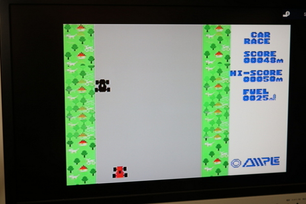 MSX CAR RACE カーレース AMPLE アンプルソフトウェア レトロゲーム カートリッジ ROMソフト 拍卖