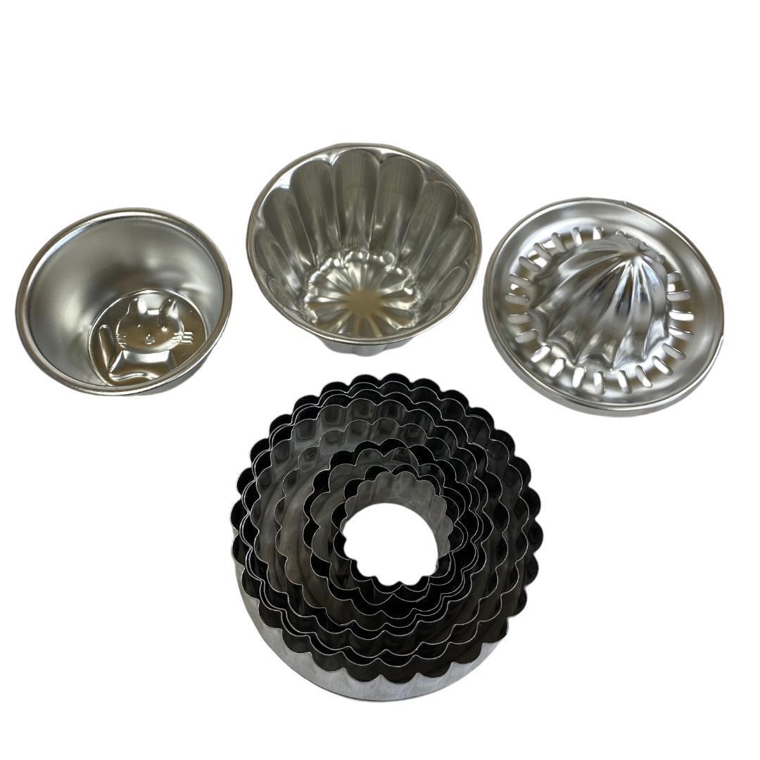 yr85 お菓づくり 型 しぼり器 製菓道具 まとめ売り拍卖