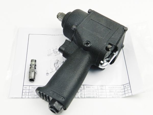 【プロ仕様・小型・軽量・高性能】1/2 エアーインパクトレンチ ☆有名ブランドOEMメーカー品☆拍卖