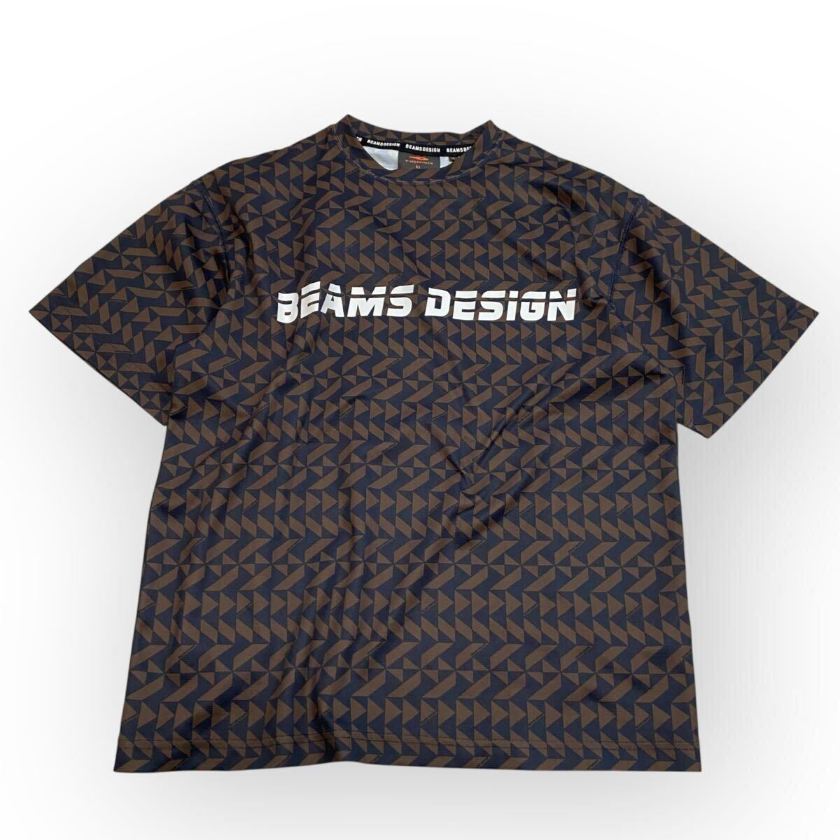 【送料無料】TIGORA ティゴラバイビームスデザイン 半袖Tシャツ メンズ総柄グラフィックTシャツ トレーニングウェア レディースメンズS拍卖
