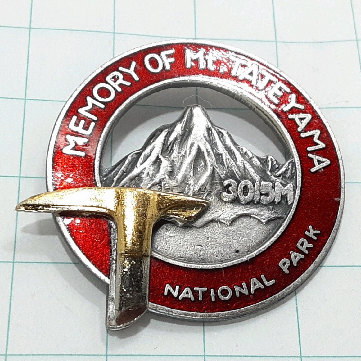 送料無料)立山 観光 旅行 登山 記念 山バッジ ピンバッジ PINS ピンズ A30905拍卖