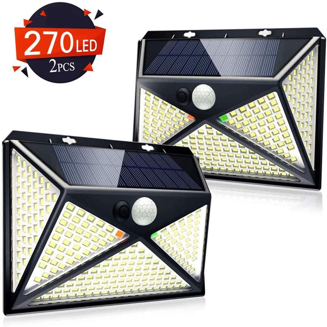 センサーライト ソーラーライト 人感センサー 自動点灯 省エネ IP65防水 LED防犯ライト 両面テープ付き ネジ付き 屋外照明拍卖