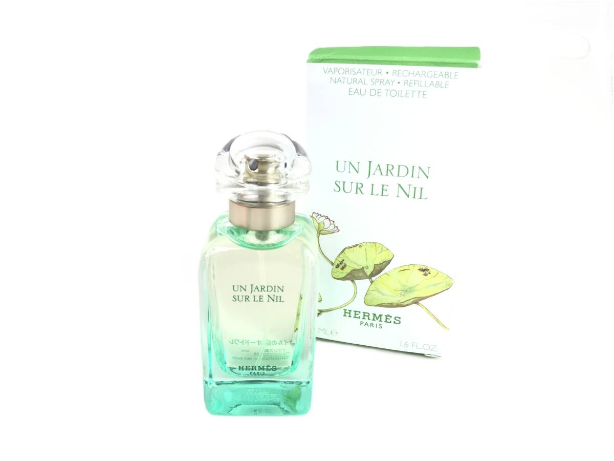 満量 エルメス HERMES UN JARDIN SUR LE NIL ナイルの庭 オードトワレ スプレー 50ml YK-10035拍卖