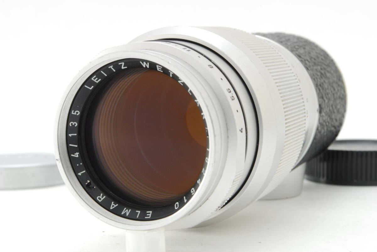 【良品 保障付 動作確認済】Rare L39 Leica Elmar 135mm F4 Leitz Wetzlar LTM MF Lens ライカ エルマー マニュアルフォーカス レンズ#V182拍卖