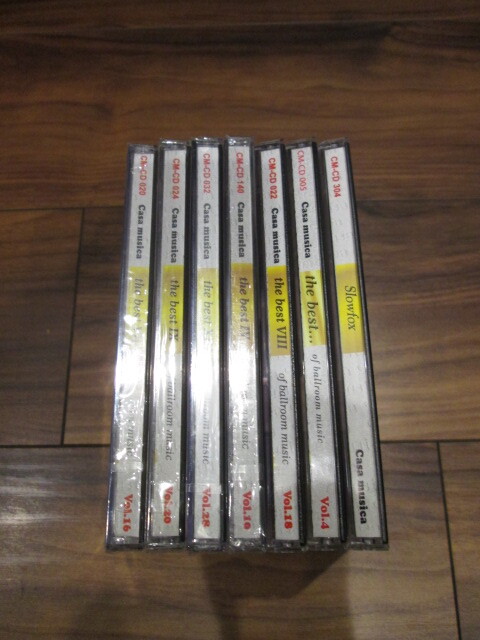 ◆CD Casa musica the best vol.4、10、16、18、20、28 Slowfox 計7枚セット 拍卖