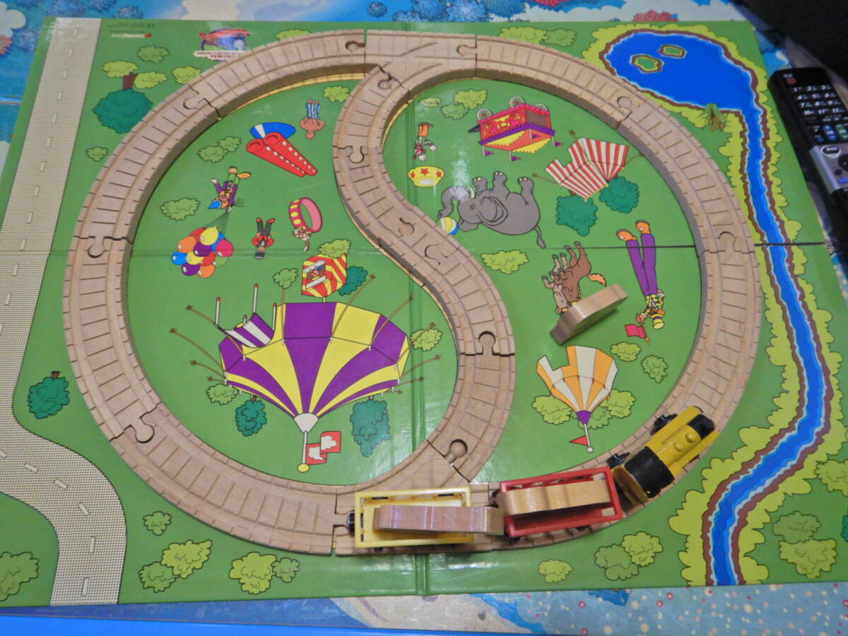 木製 きかんしゃトーマス サーカスセット 元箱つき拍卖