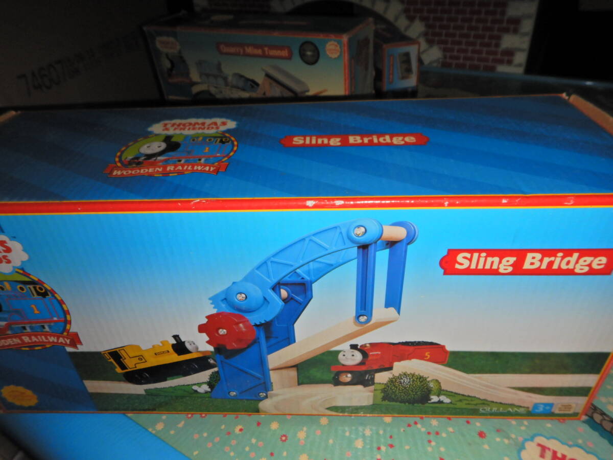 木製 きかんしゃトーマス スリングブリッジ 元箱あり拍卖