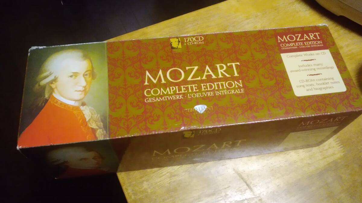 モーツァルト:作品大全集(170枚組+1CD-ROM限定盤)拍卖