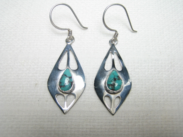 ◎即決●ターコイズ(トルコ石) シルバーピアス NO.206拍卖