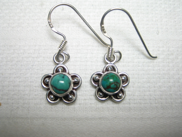 ◎即決●ターコイズ(トルコ石) シルバーピアス NO.207拍卖