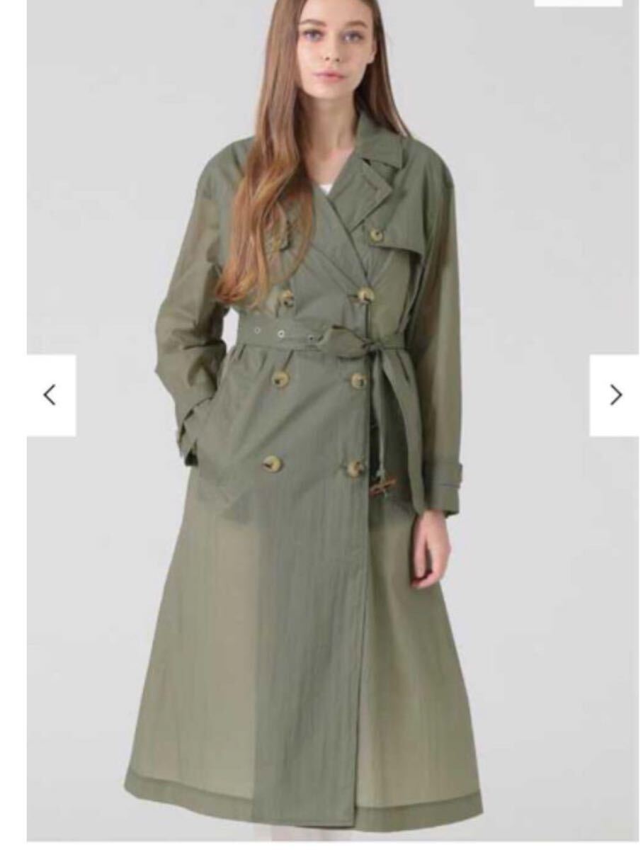 新品 マッキントッシュ マイクロリップストップ ライトウェイトトレンチコート拍卖