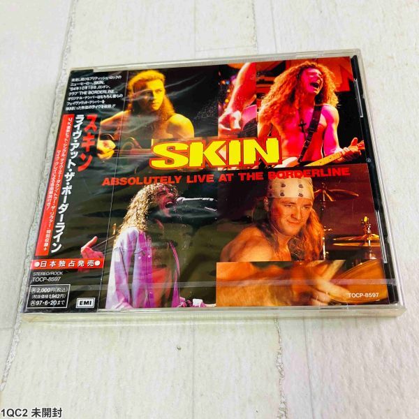 1QC2 未開封 CD / SKIN ライブアットザボーダーライン / Absolutely Live at the Borderline拍卖