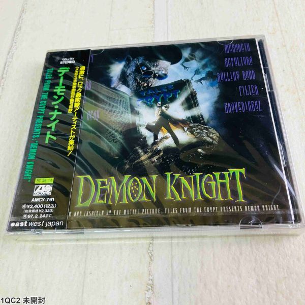 1QC2 未開封 CD / デーモン・ナイト サウンドトラック / Megadeth Sepultura Rollins Band拍卖