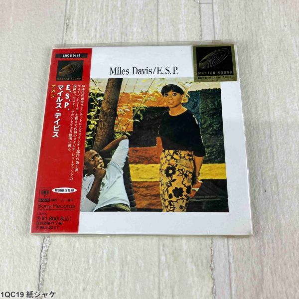 1QC19 紙ジャケ CD / マイルス・デイビス / E.S.P. / Miles Davis / ジャズアルバム拍卖
