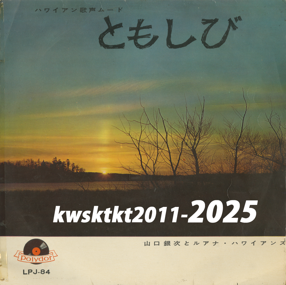 LPJ-84★山口銀次とルアナ・ハワイアンズ ともしび(ハワイアン歌声ムード)拍卖