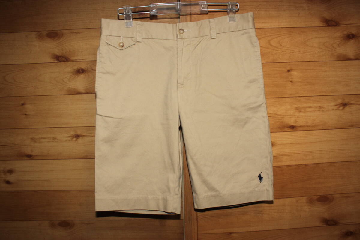 美品 POLO ラルフローレン チノショーツ ハーフパンツ サイズ6 送料無料即決拍卖