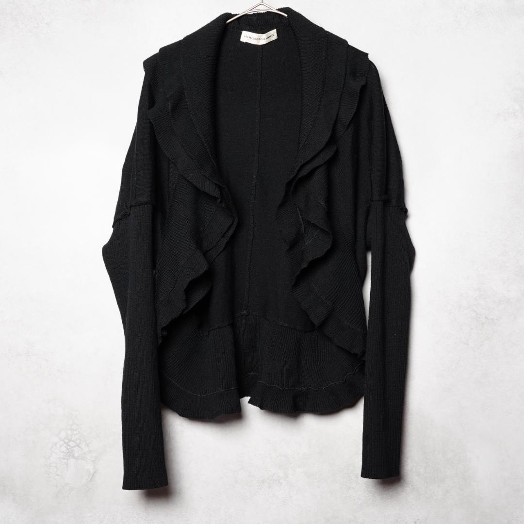 HIROKO KOSHINO カーディガン ブラック #40 毛拍卖