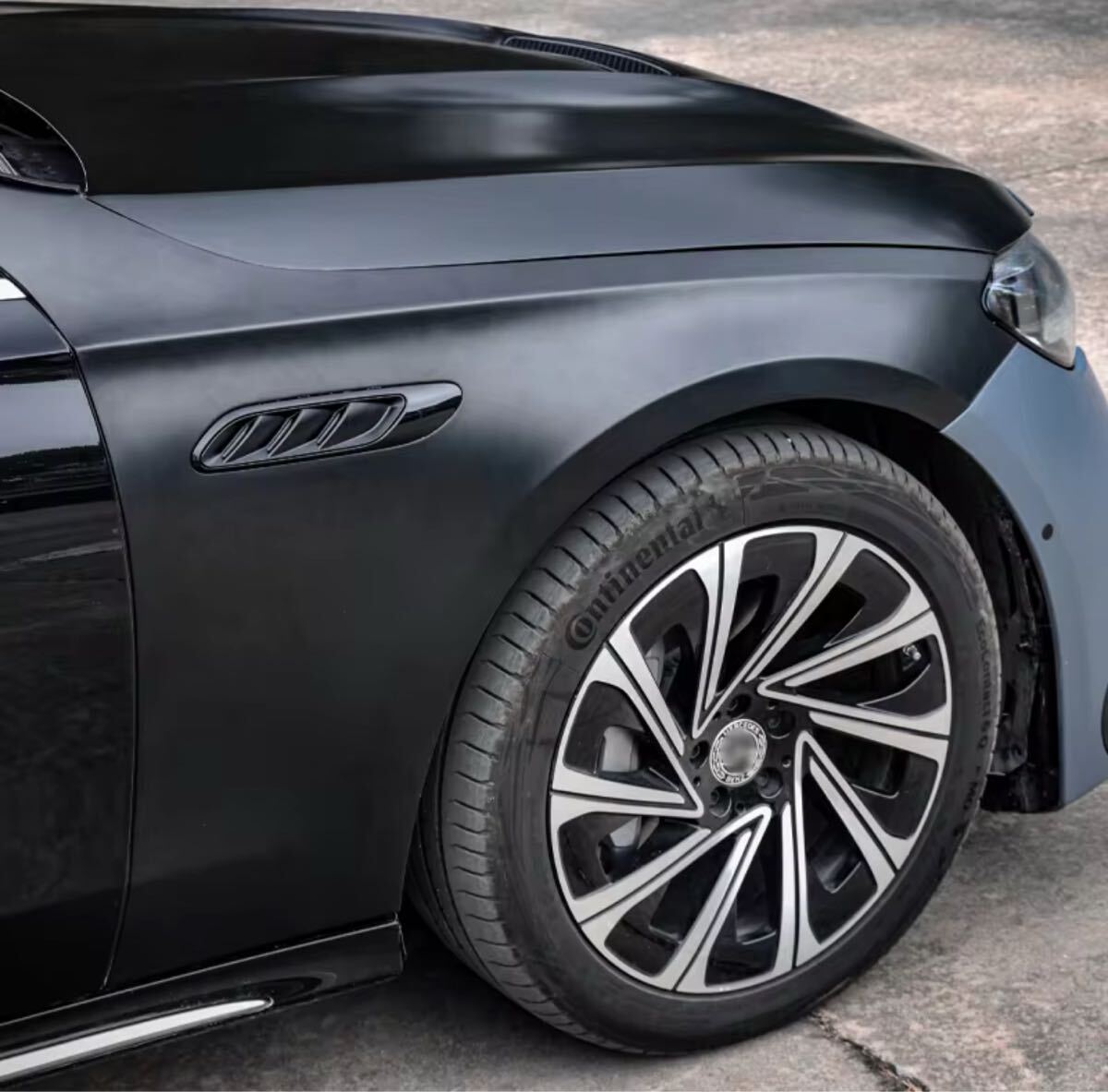 ★NEW★ W213 Eクラス フェンダー スプリッター ディフューザー リップ エアロ カスタム バンパー フロント AMG W214 ルック ブリスター拍卖