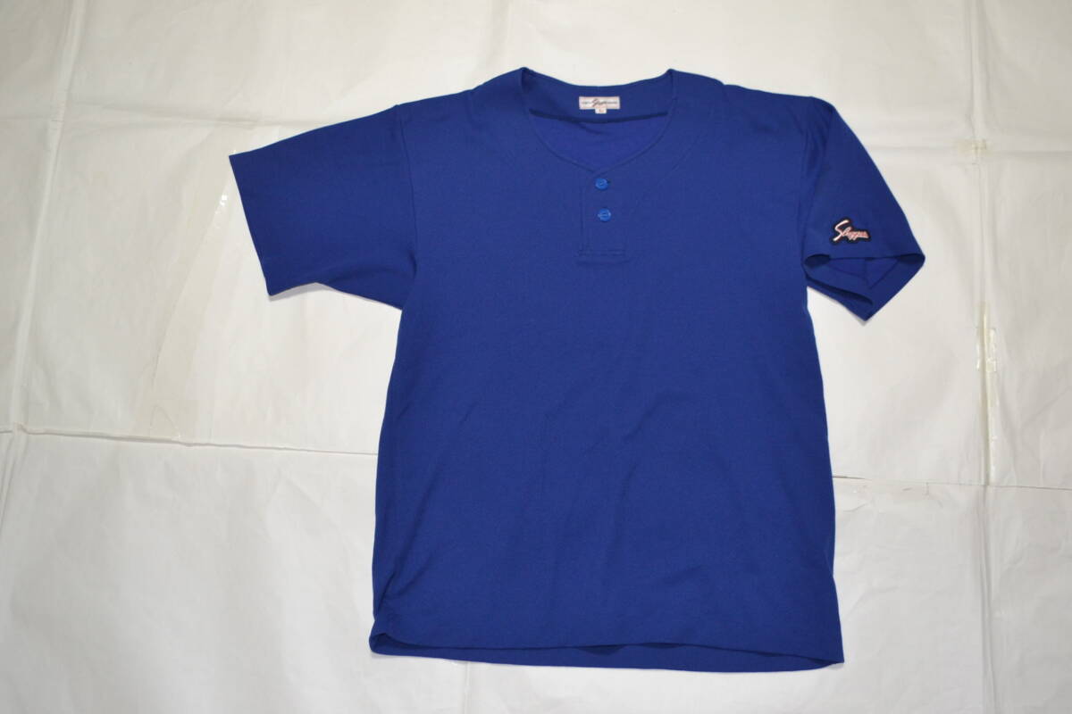 512 久保田スラッガー ベースボールシャツ ブルー Lサイズ拍卖
