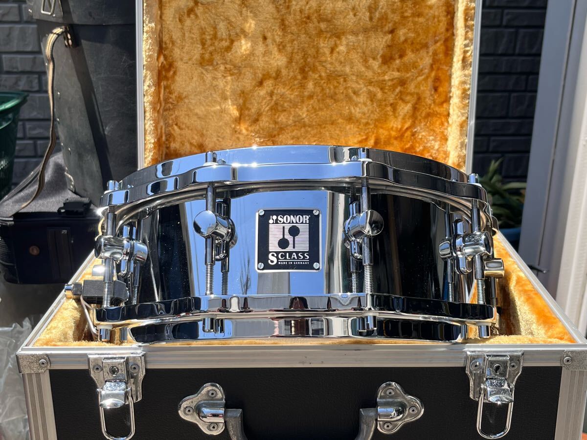 ★Sonor ソナー★出荷数極少の上位機種 S CLASS Sクラス★高級スネアドラム★ Ludwig dw gretsch★送料無料★拍卖