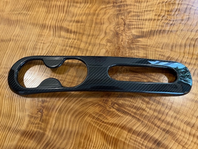 (特価) 希少 アバルト センターコンソールカバー リアルカーボン シリーズ4, 5拍卖