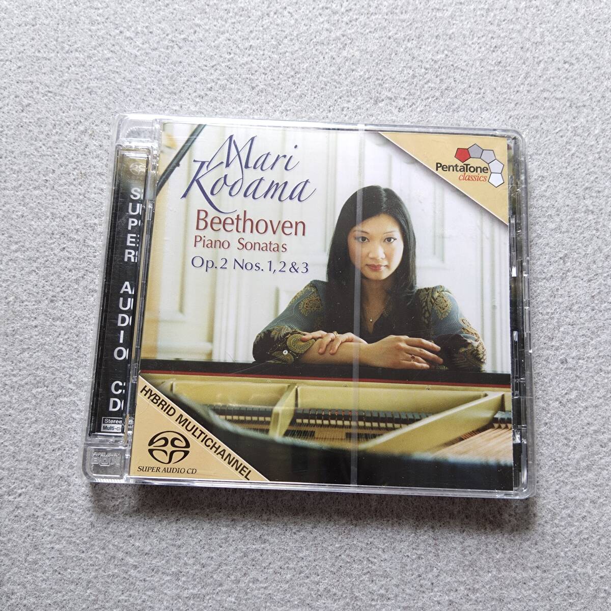 【新品未開封】 SACDハイブリッド 児玉麻里 ベートーヴェン: ピアノ・ソナタ 1 2 3番 Beethoven Piano Sonatas Mari Kodama拍卖