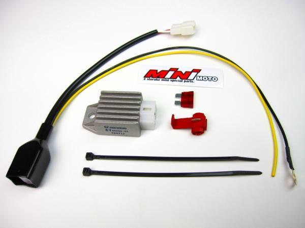 シリコンレクチファイヤからレギュレターへ変換するキット 6Vモンキー/ゴリラ レギュレーター拍卖