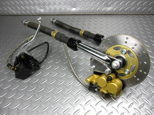 モンキー ゴリラ フロントディスクブレーキ変更キット 50mmショート拍卖