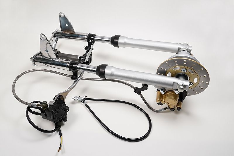 モンキー ゴリラ ディスクブレーキ仕様フロントフォーク シルバー拍卖