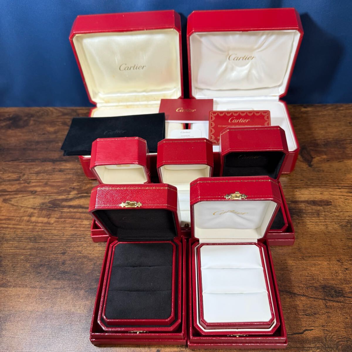 Cartier 空箱まとめ リング用 時計用拍卖