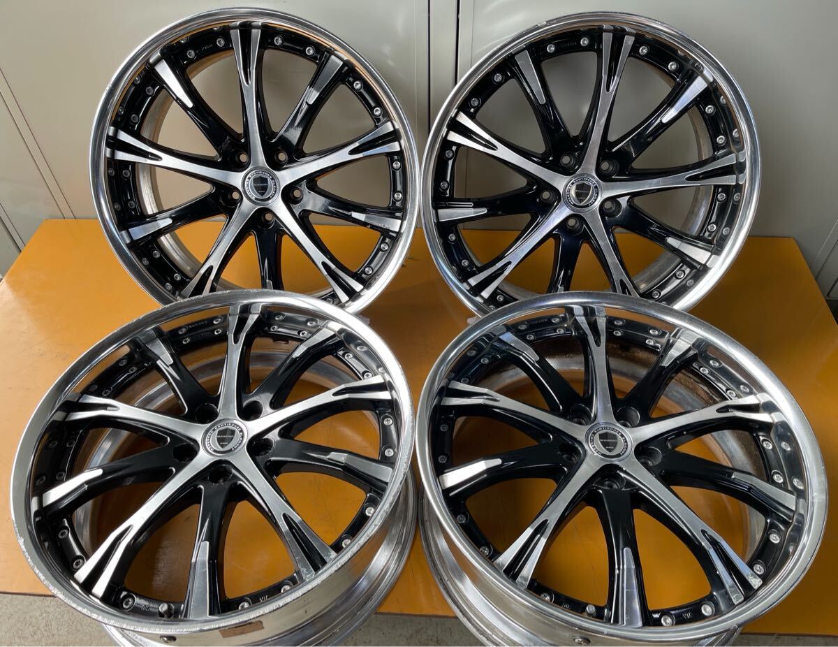 WORK シュバート SC4 20in 8.5J +45 PCD114.3 4本セット アルファード クラウン カムリ オデッセイ ヴェゼル エルグランド 深リム拍卖