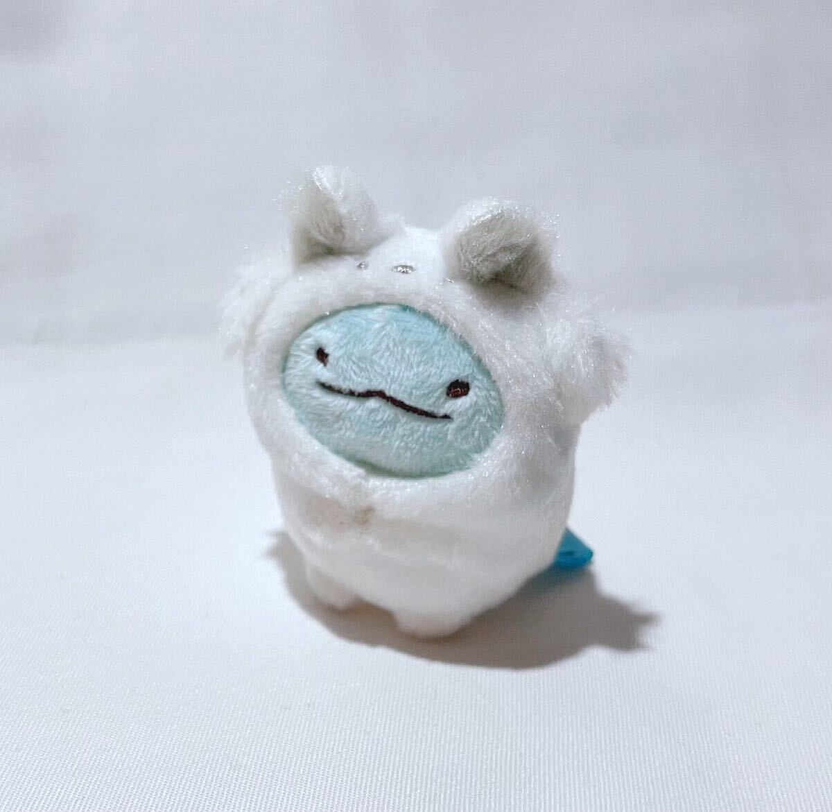 【すみっコぐらし】しろくまのふるさと てのりぬいぐるみ【とかげ(シロキツネ)】サンエックス拍卖