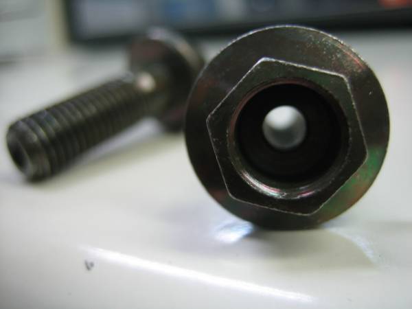 中空肉抜き キャリパーボルト 2本セット M10×30 P1.25 Vmax FZS1000 FZR1000 XSR700 MT-07 FZ750 SRX400 SR400 etc. 送料430円~拍卖