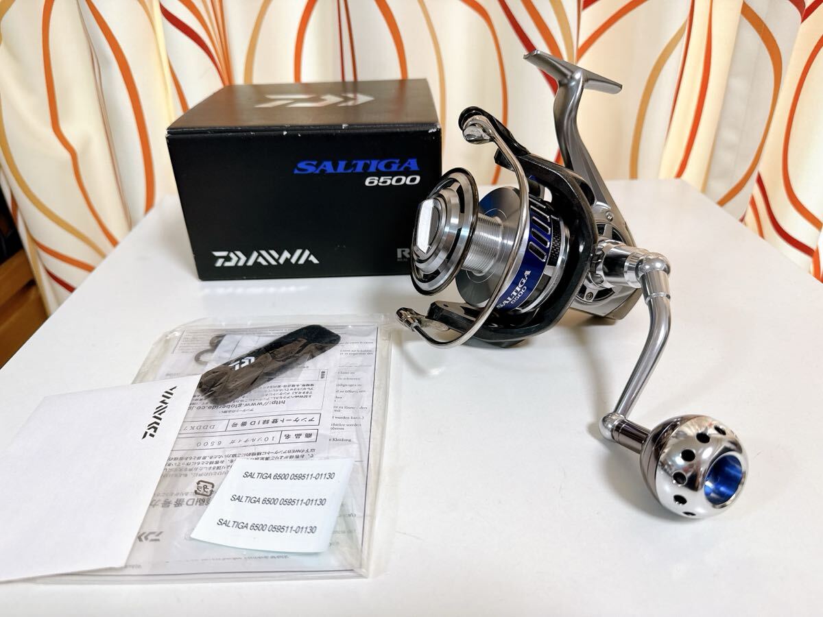 ダイワ 10 SALTIGA ソルティガ 6500 DAIWA SALTIGA 日本製 MADE IN JAPAN 定価114400円拍卖