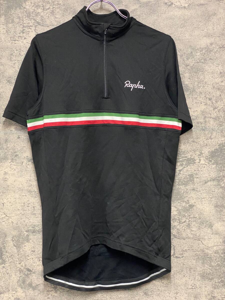 JD111 ラファ Rapha COUNTRY JERSEY 半袖 黒 M拍卖